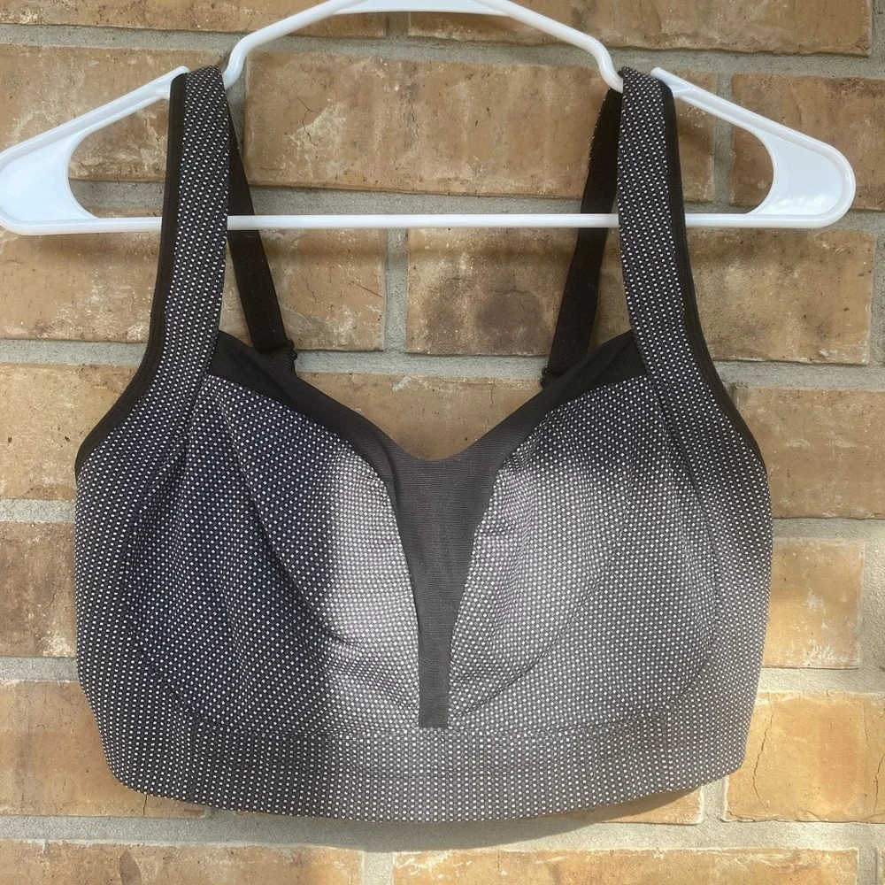 Lululemon Ta Ta Tamer II Black & White, 36DD - Picture 2 of 6